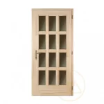 Ámor teljesen üveges fa bejárati ajtó